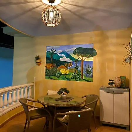 Relax And Enjoy With A View Of El Teide And Sea Puerto de Santiago (Tenerife)