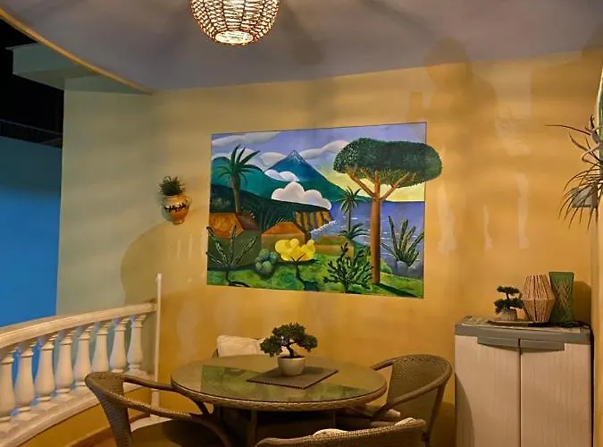 Relax And Enjoy With A View Of El Teide And Sea Puerto de Santiago